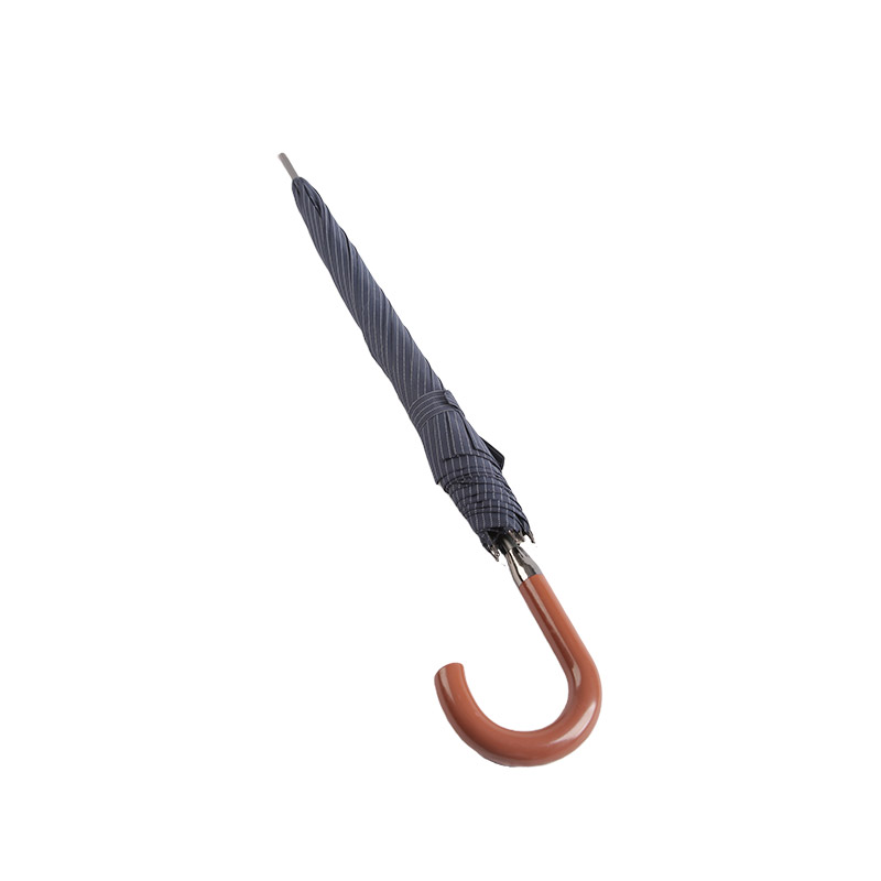 Gerader Regenschirm aus Pongee mit guter Festigkeit – 0E6B0175