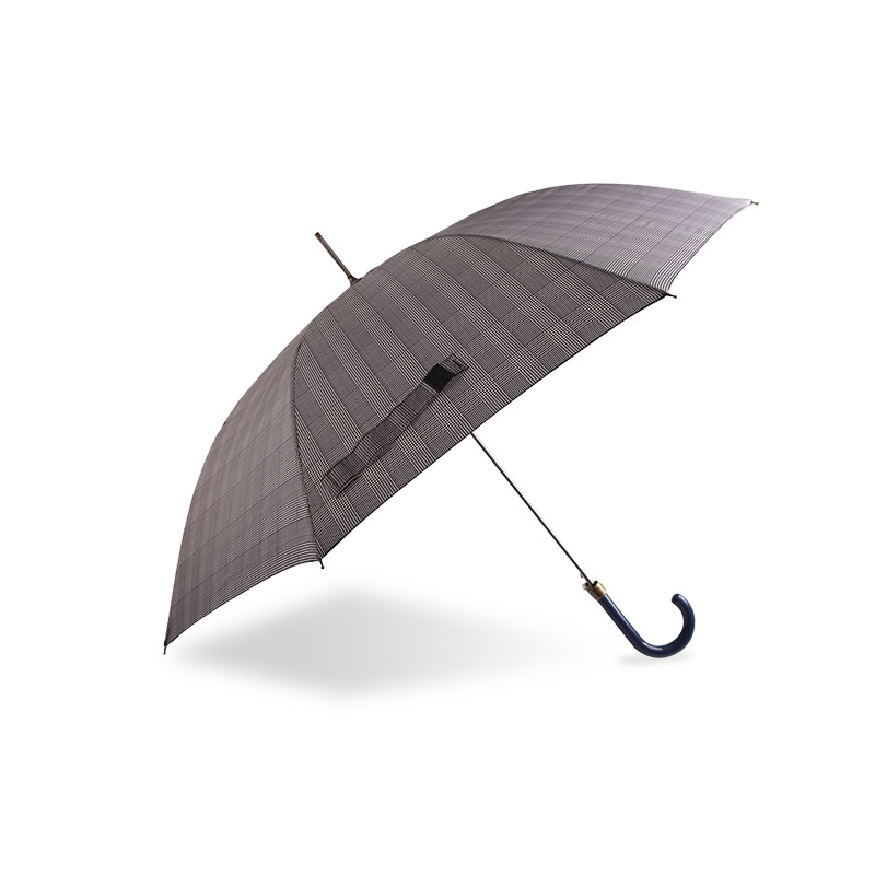 Spitzer Widerhaken kann aufgehängt werden Pongee Gerader Regenschirm-0E6B0388