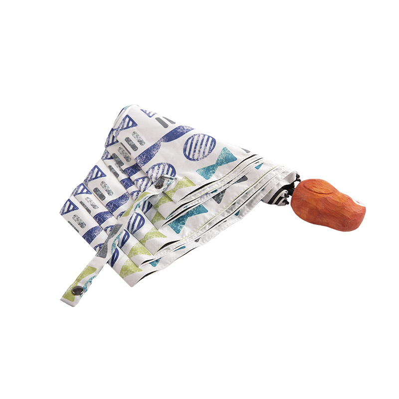 Fliege, kreisförmige Kollokationsseide mit beschichtetem, dreifach gefaltetem Regenschirm-0E6B0454