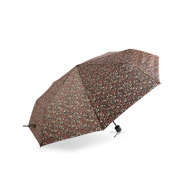 Täglich skalierbarer Polyetser mit silberbeschichtetem dreifach gefaltetem Regenschirm-0E6B0523